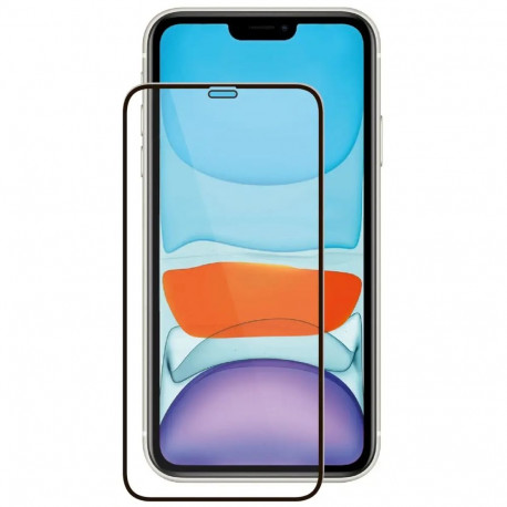 Fusion 5D full cover tempered glass for phone iPhone 13 | iPhone 13 Pro black