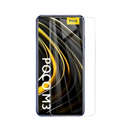 Fusion karastatud klaas telefonile Xiaomi Poco M3 (privaatsusefektiga)