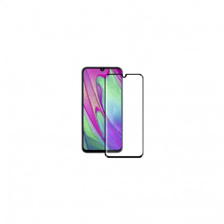 HOFI Fusion Full Glue 5D Tempered Glass full coveraged with frame for phone Samsung Galaxy A40 Black