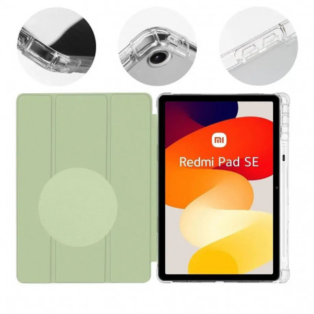 OBAL:ME MistyTab ümbris Redmi Pad SE 11" (2023) roheline