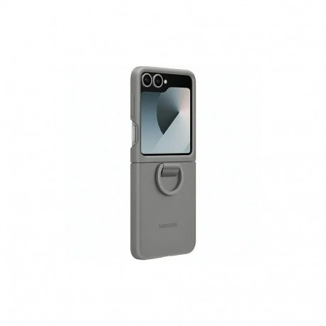 Etui Samsung EF-PF741TJEGWW Z Flip6 F741 szary|gray Silicone Case with Ring