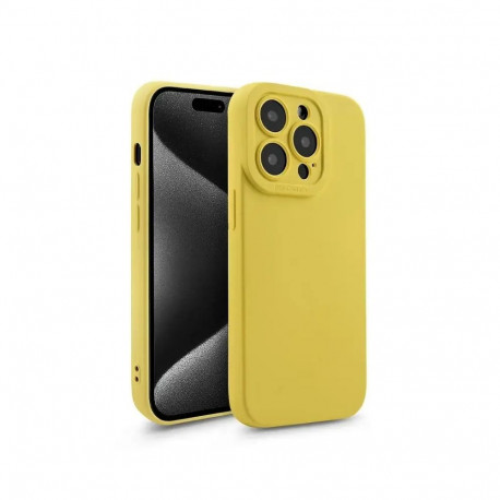 Fusion Softy protect silicone case for Apple iPhone 14 Pro yellow