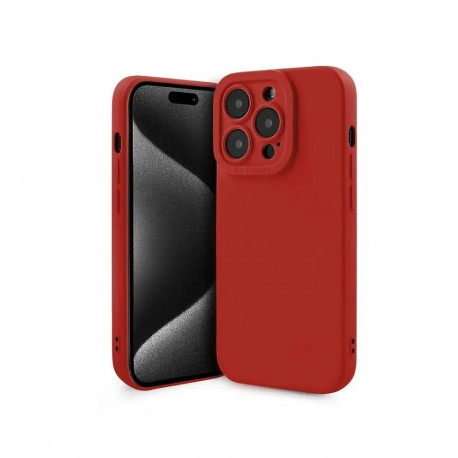 Fusion Softy protect silicone case for Apple iPhone 14 red