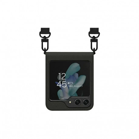 Araree Canvas raamatutüüpi telefoni ümbris Samsung Galaxy Z Flip 5 (F731) must