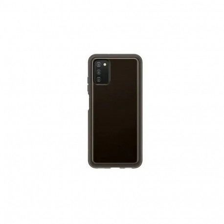Samsung EF-QA038TBE Soft Clear telefoni ümbris Samsung Galaxy A03s (A037) must