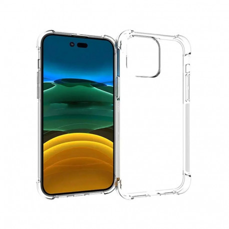 Fusion Anti Shock 1.5 mm Silicone Case For Apple iPhone 14 Max | Plus Transparent