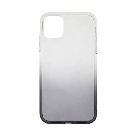 Fusion Gradient back case silicone for Samsung S908 Galaxy S22 Ultra transparent - gray