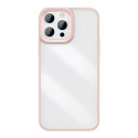 Baseus Crystal Transparent Case for iPhone 13 Pro (pink)