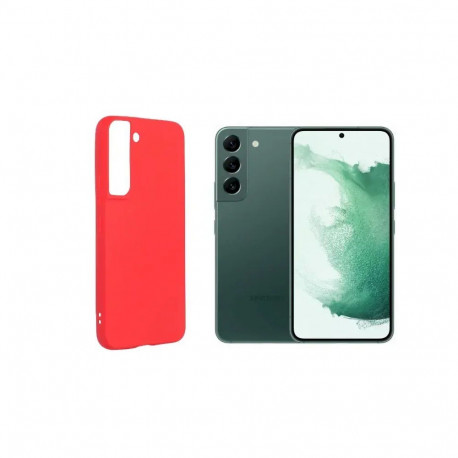 Fusion soft matte telefoni ümbris Samsung Galaxy S22+ punane