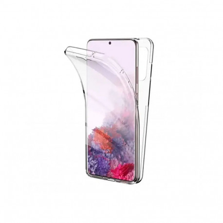 Fusion 360 defense protect silicone case for Samsung S906 Galaxy S22 Plus + transparent