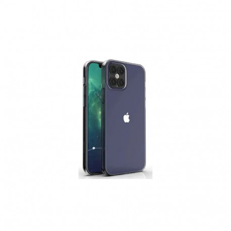 Fusion Ultra Back Case 1 mm Protect Silicone Case For Apple iPhone 12 Pro Max Transparent