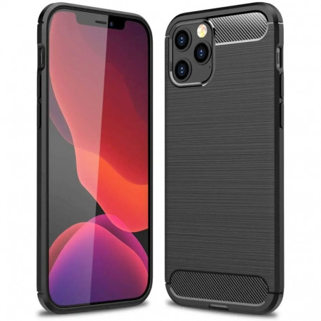 Fusion Trust Back Case Silicone Case For Apple iPhone 12 Pro Max Black