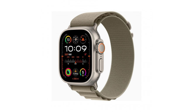 Apple Watch Ultra 2 Cellular, 49mm Olive Alpine Loop - Medium
