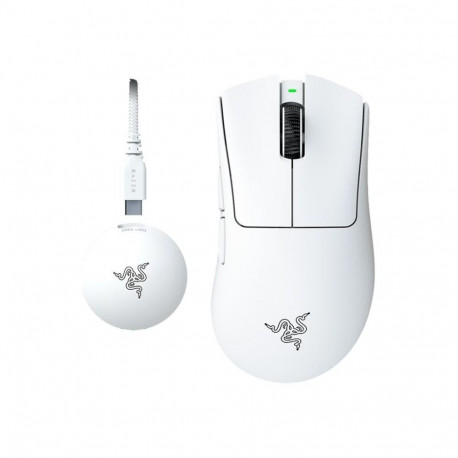 Razer DeathAdder V4 Pro Gaming mouse, White |