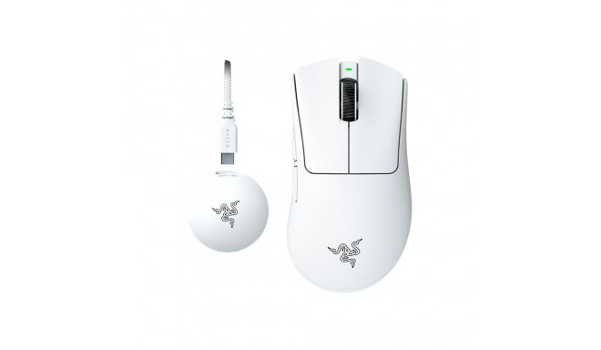 Razer DeathAdder V4 Pro Gaming mouse, White |