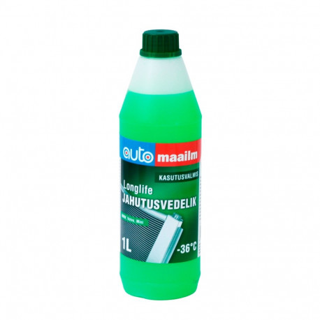 Automaailm jahutusvedelik BMW, Volvo, Mini Longlife, roheline 1L