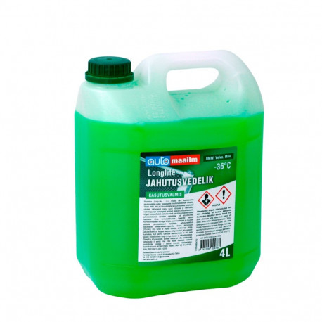 Automaailm jahutusvedelik BMW, Volvo, Mini Longlife, roheline 4L
