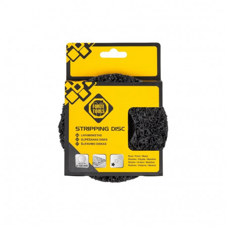 SANDING DISC FORTE TOOLS 125MM BLACK