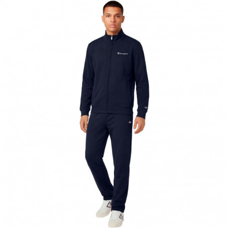 Dres męski Champion Full Zip Suit granatowy 222248 BS501 S