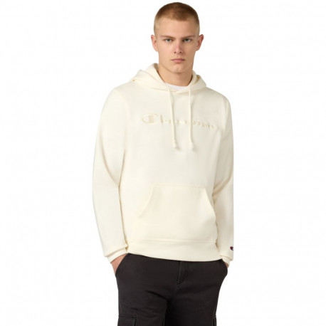 Bluza męska Champion Hooded Sweatshirt kremowa 220782 YS084 S