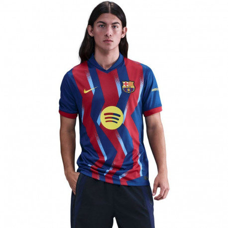 Nike meeste särk FC Barcelona Stadium 2025/26 FZ1304 432 XL, tumesinine-bordoo