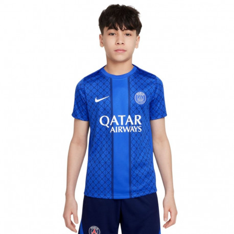 Koszulka dla dzieci Nike PSG Academy Pro Home niebieska HJ8074 406 S