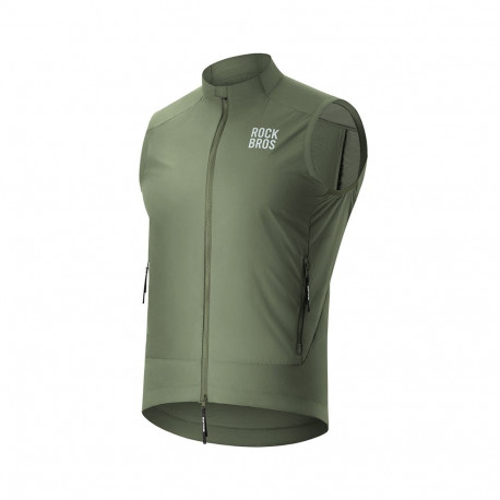Rockbros YDMJ003 Spring/Autumn Windproof Vest Size M - Green