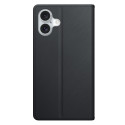 3mk Wallet Case for iPhone 16 Plus - Black