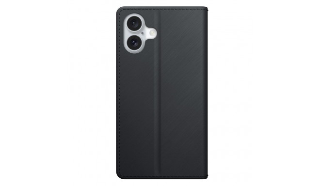 3mk Wallet Case for iPhone 16 Plus - Black