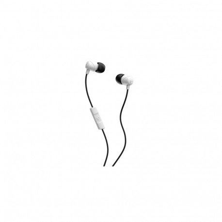 Kõrvaklapid+mikrofon Skullcandy JIB with mic Headset White/Black Valge/must in-Ear 3,5mm 4-pin