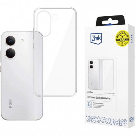 Mobiili tagakaas 3MK Poco X8 Pro, läbipaistev