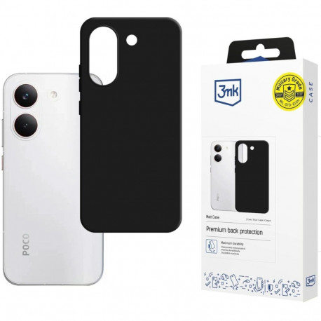 Mobiili tagakaas 3MK Poco X8 Pro, must