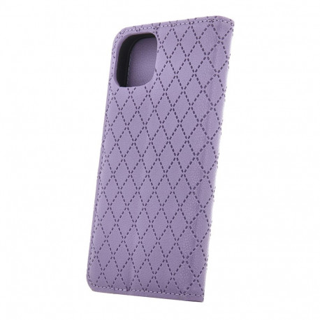 Kaardivahega mobiiliümbris Setty Galaxy A57 Wallet Smart Caro, lilla