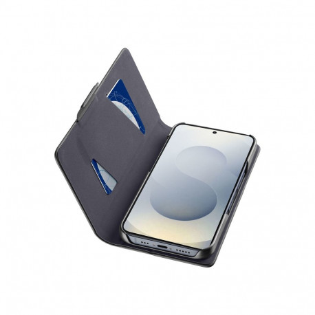 Kaardivahega mobiiliümbris Cellular Line Galaxy S25 FE Wallet Book must