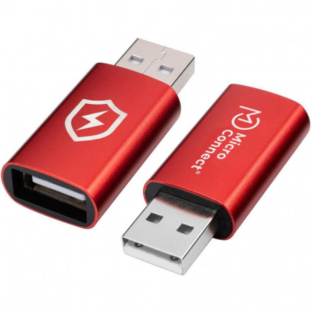 Adapter Microconnect USB-A - USB-A, andmete blokeerija