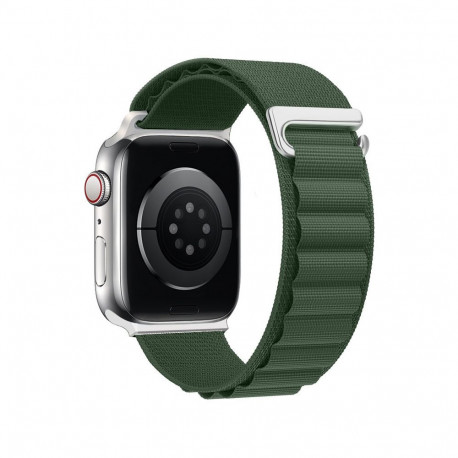 Kellarihm Trendybay Apple Watch 44/45/46/49mm nailon roheline