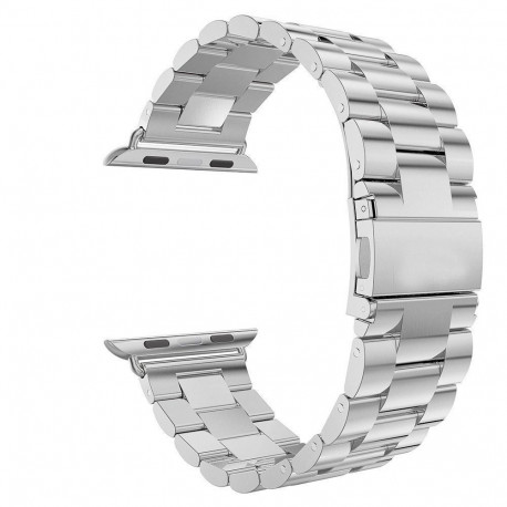 Kellarihm Trendybay Apple Watch 44/45/46/49mm, metall hõbe