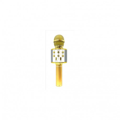 Goodbuy karaokemikrofon sisseehitatud Bluetooth-kõlariga | 3W | aux | hääle modulaator | USB | Micro
