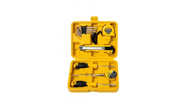 DELI TOOLS household tool Set 11pcs|set Yellow