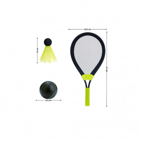 Tennisereketid/sulgpallireketid Lazy Tennis/Badminton Set inSPORTline JRS270