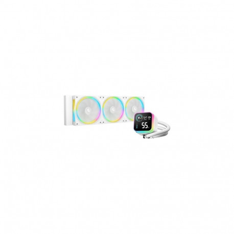 DeepCool LQ360 ULTRA ARGB Processor Liquid cooling kit 12 cm White