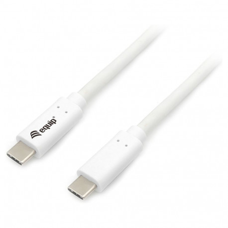 "Equip Kabel USB-C3.2->C Gen1 PD60W St/St 0.50m weiß"