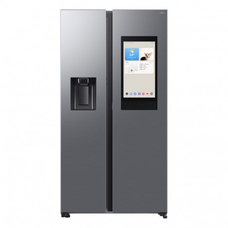 "Samsung RS90F67BETEF (edelstahl, Family Hub, AI Energy Mode, Smart Conversion) Kühlschrank"