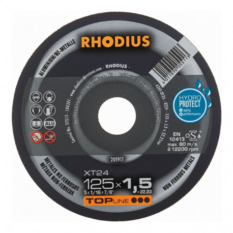 "RHOD 205911 XT Trennscheiben XT 24 125x1,5x22,23"