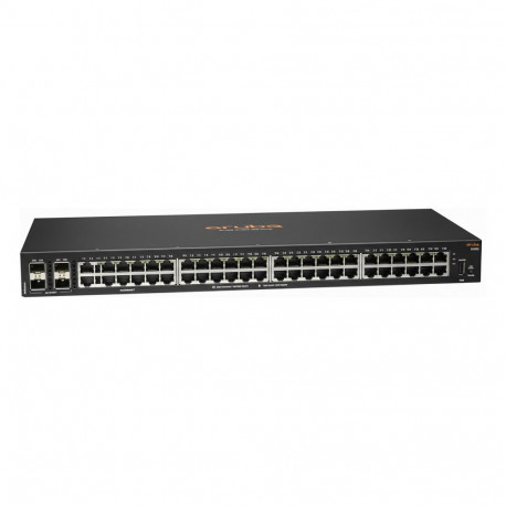 "HPE Aruba Networking CX 6000 48p 10M/100M/1G Class4 PoE 4p SFP 1G 370W Switch EU en"