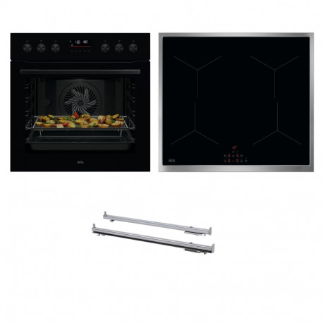 AEG KOMBI425PI Oven Set Pyrolyse OIX64A00XB + OU5PE40AK