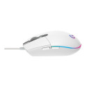 LOGITECH G102 LIGHTSYNC Corded Gaming Mouse - WHITE - USB - EER