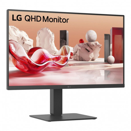 LG 27BA45QB-B, LED monitor - 27 - black, QHD, IPS, DP, HDMI, speakers
