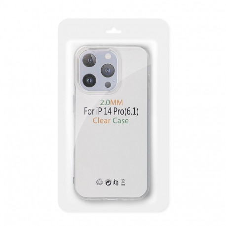 Case for Oppo A6 Clear Case 2 mm (camera protection) transparent
