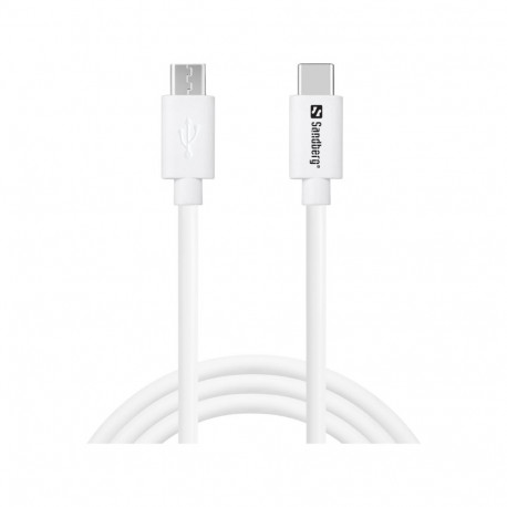 Sandberg 136-74 USB-C>MicroUSB Charge Cable 1m